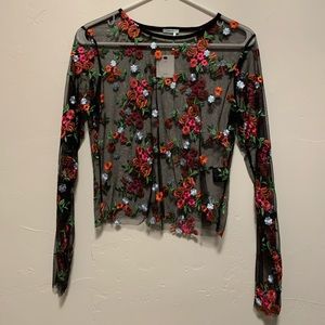 Urban Outfitters Sheer Top